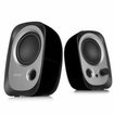 Parlantes Edifier R12U color negro con conexión USB para computadoras y dispositivos multimedia