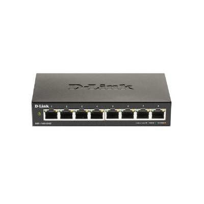 Imagen de SWITCH D-LINK GIGABIT 8 PORT POE INTELIGENTE DGS-1100-08PV2/A