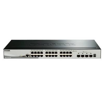Imagen de SWITCH D-LINK GIGABIT 28 PORT 4 SFP DGS-1510-28X/A