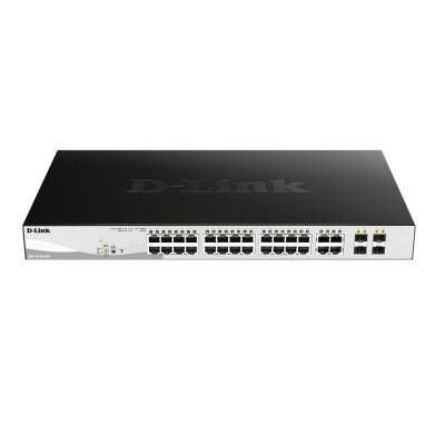 Imagen de SWITCH D-LINK GIGABIT 28 PORT POE CAPA 2 DGS-1210-28P/A