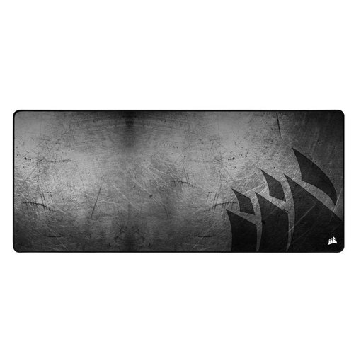 Mouse Pad Corsair MM350 PRO XL con superficie de tela de alta precisión, bordes reforzados, recubrimiento resistente a derrames y base de goma antideslizante para gaming.