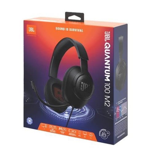 Vincha gamer JBL Quantum 100 M2 con micrófono desmontable y sonido QuantumSOUND