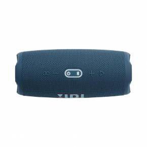 Parlante portátil JBL Charge 6 BT Blue con sonido JBL Pro Sound, conexión Bluetooth, batería de larga duración, función power bank y resistencia al agua y polvo.