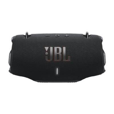 Parlante portátil JBL Xtreme 4 Bluetooth color negro con sonido potente y diseño resistente.