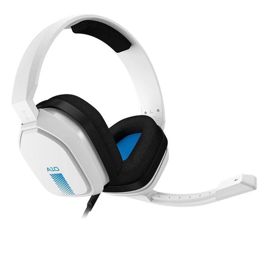 Vincha Gamer Astro A10 para PS4 y PS5 blanca modelo 939-001845
