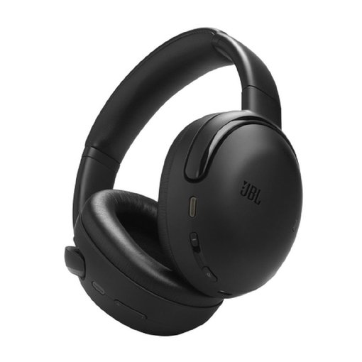 Auriculares JBL Tour One M3 color negro con sonido JBL Pro, cancelación de ruido adaptativa y batería de larga duración.