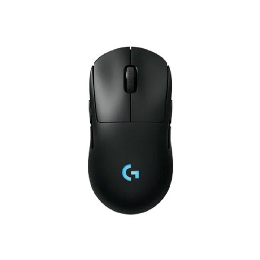 Mouse Logitech PRO 2 LIGHTSPEED Gaming color negro con tecnología inalámbrica LIGHTSPEED, sensor de alta precisión, diseño liviano y rendimiento profesional para eSports y gaming competitivo.