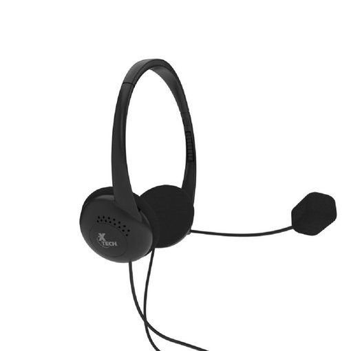 Imagen de VINCHA XTECH XTH-230 PARA CONFERENCIAS CON MICRÓFONO 3.5MM TRRS