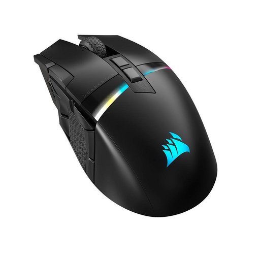 Mouse Corsair Darkstar CH-931A011-NA — ratón gaming inalámbrico con múltiples botones programables, sensor óptico de alta precisión y retroiluminación RGB dinámica, ideal para MMO, MOBA y juegos competitivos.