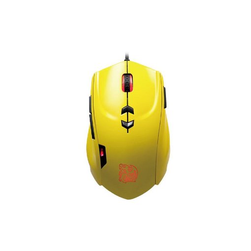 Imagen de MOUSE THERMALTAKE THERON MERALLIC YELLOW MO-TRN006DTN