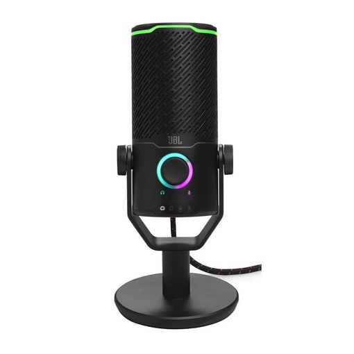 Micrófono USB JBL Quantum Stream Studio Black para streaming, podcast y gaming.