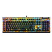 Teclado gamer Razer BlackWidow V4 X Pokémon con switches mecánicos Razer, iluminación Chroma RGB, teclas macro programables y diseño exclusivo Pokémon, modelo RZ03-04704200.