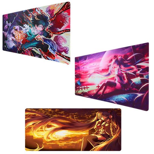 Mouse Pad Ruifengsheng Large XL con diseño gamer y base antideslizante.