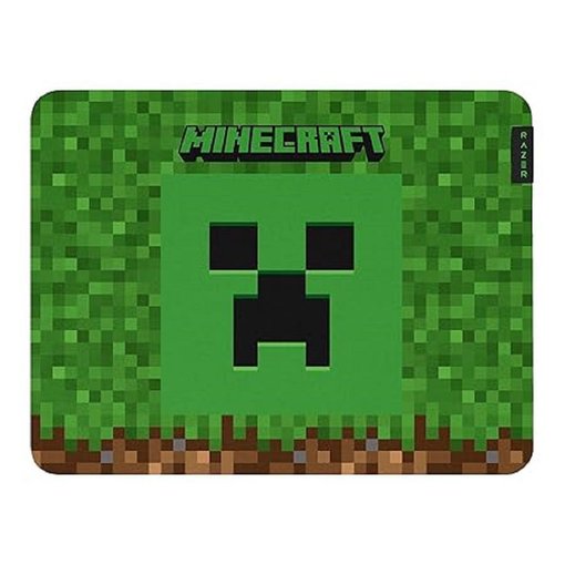 Mouse pad gamer Razer Gigantus V2 edición Minecraft con superficie microtexturizada y base antideslizante