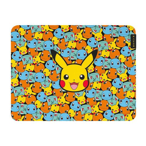 Mouse pad gamer Razer Gigantus V2 edición Pokémon con superficie microtexturizada y base antideslizante