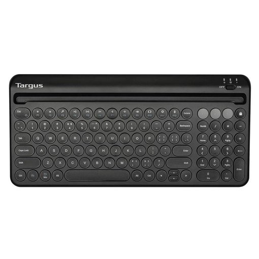 Teclado inalámbrico Targus AKB867ES Bluetooth Español QWERTY negro con teclado numérico