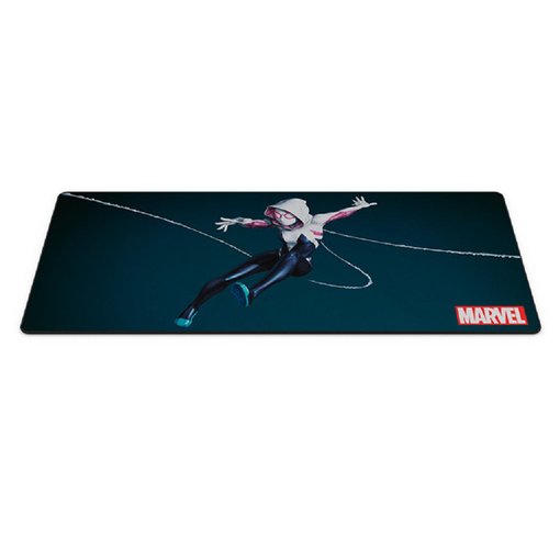Mouse Pad XTECH Marvel Ghost-Spider XTA-M15SG-XXL XXL 90x42 cm con diseño oficial Ghost-Spider, superficie de poliéster de alta precisión, bordes reforzados y base de goma natural antideslizante para gaming y escritorio