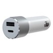 Imagen de CARGADOR DE AUTO SATECHI 72W TYPE‑C PD SILVER ST‑TCPDCCS