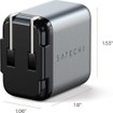 Imagen de CARGADOR DE PARED SATECHI 30W USB‑C GAN WALL USA ST‑UC30WCM
