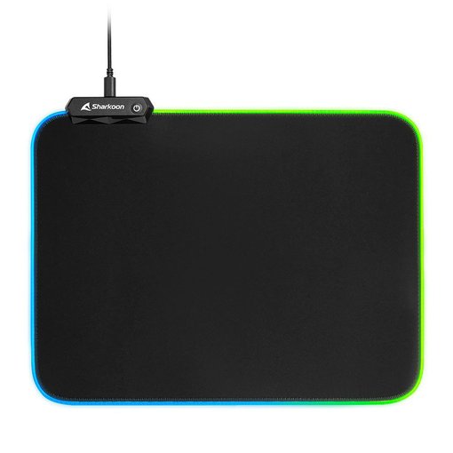 Imagen de MOUSE PAD SHARKOON 1337 RGB V2 360 4044951029976