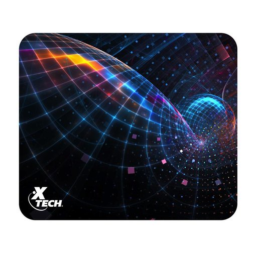 Mouse Pad XTECH Colonist XTA-181 con superficie de tela de alta precisión, base de goma natural antideslizante y diseño delgado de 22x18 cm para PC, notebook, oficina y estudio