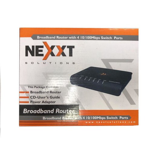 Router Nexxt WN230NXT40 Wi-Fi 10/100 Mbps para conexión de internet y redes domésticas