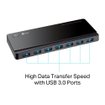 Imagen de CONCENTRADOR USB 3.0 TP-LINK UH720 DE 7 PUERTOS CON CARGA RÁPIDA
