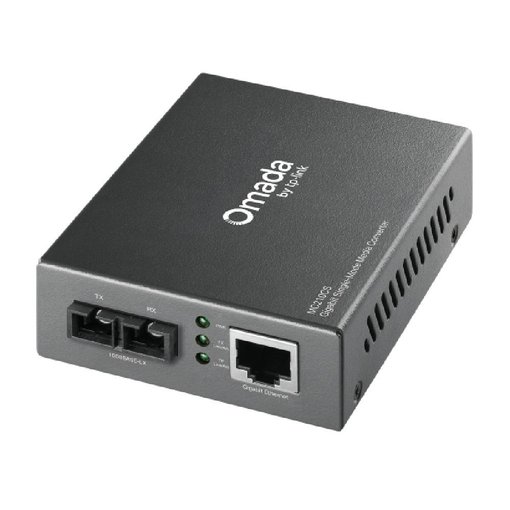 Imagen de CONVERTIDOR DE MEDIOS GIGABIT TP-LINK MC210CS SC MONOMODO A RJ45