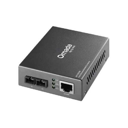 Imagen de CONVERTIDOR DE MEDIOS FAST ETHERNET TP-LINK MC100CM SC MULTIMODO A RJ45