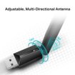 Imagen de TARJETA DE RED USB TP-LINK ARCHER T2U PLUS AC600 DOBLE BANDA CON ANTENA DE ALTA GANANCIA