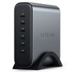 Imagen de CARGADOR SATECHI 200W TYPE C 6 PORT PD GAN ST-C200GM-AU