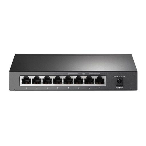 Imagen de SWITCH TP-LINK TL-SG1008P POE+ 8 PUERTOS GIGABIT 64W