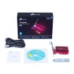 P-Link TX401 contenido de la caja y accesorios incluidos