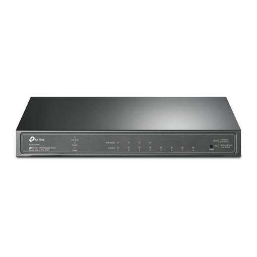 Imagen de SWITCH TP-LINK TL-SG2008P JETSTREAM 8 PUERTOS GIGABIT POE+ SMART ADMINISTRABLE