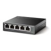 Imagen de SWITCH TP-LINK TL-SG1005LP 5 PUERTOS GIGABIT CON 4 PUERTOS POE+ 40W