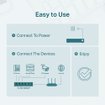 Imagen de SWITCH TP-LINK TL-SG1005LP 5 PUERTOS GIGABIT CON 4 PUERTOS POE+ 40W