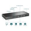 Imagen de SWITCH TP-LINK TL-SG3428X OMADA L2+ 24 PUERTOS GIGABIT Y 4 SFP+ 10G