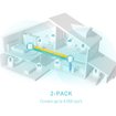 Imagen de DECO MESH TP-LINK X50-POE AX3000 WIFI 6 2 PACK