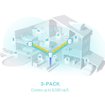 Imagen de DECO MESH TP-LINK X50-POE AX3000 WIFI 6 3 PACK