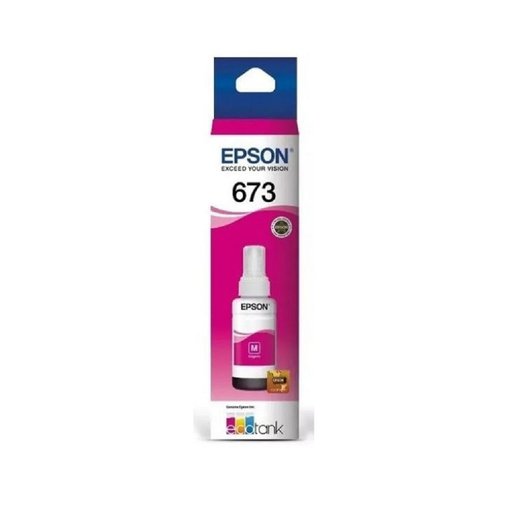 Botella de tinta Epson T673320 Magenta original para impresoras EcoTank
