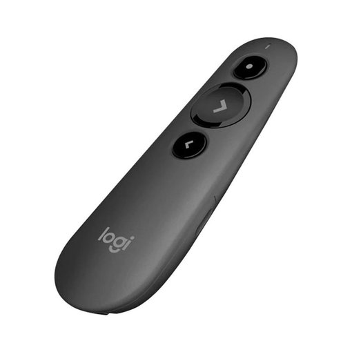 Presentador Logitech Spotlight inalámbrico con conexión USB y Bluetooth, sistema de resaltado avanzado, control por gestos y batería recargable para presentaciones profesionales.