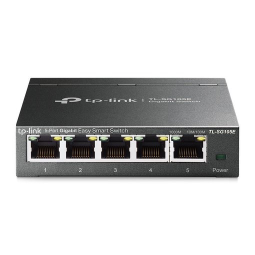 Imagen de SWITCH TP-LINK TL-SG105E 5 PUERTOS GIGABIT EASY SMART