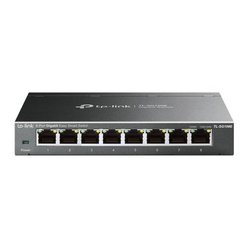 Imagen de SWITCH TP-LINK TL-SG108E 8 PUERTOS GIGABIT EASY SMART