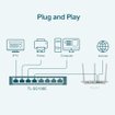 Imagen de SWITCH TP-LINK TL-SG108E 8 PUERTOS GIGABIT EASY SMART
