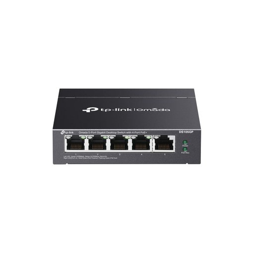 Imagen de SWITCH TP-LINK DS105GP 5 PUERTOS GIGABIT POE+ 65W