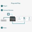 Imagen de INYECTOR POE+ TP-LINK TL-POE170S GIGABIT 30W