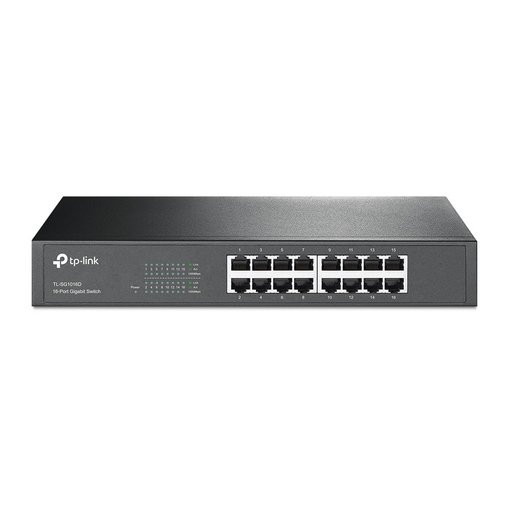Imagen de SWITCH TP-LINK TL-SG1016D 16 PUERTOS GIGABIT