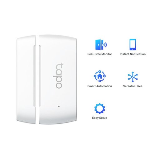 Imagen de SENSOR DE APERTURA INTELIGENTE TP-LINK TAPO T110 PARA PUERTAS Y VENTANAS