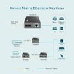 Imagen de CONVERTIDOR TP-LINK DE FIBRA MC200CM