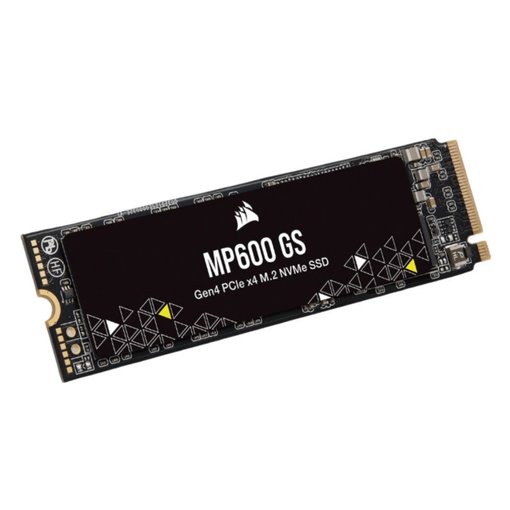 Disco SSD M.2 Corsair MP600 GS 500GB PCIe 4.0 NVMe CSSD-F0500GBMP600GS con memoria 3D TLC NAND y velocidad de hasta 4800 MB/s para PC y notebook